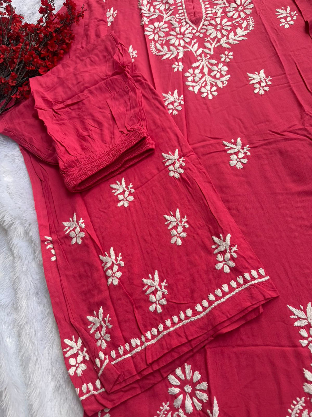 Chikankari Set