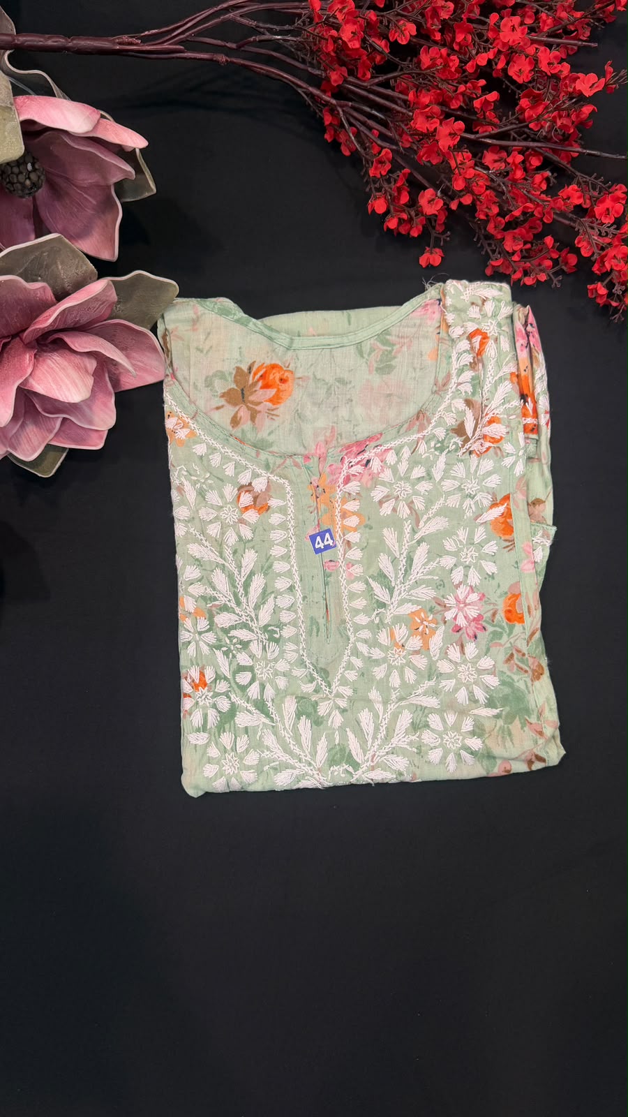Pure Cotton Short Kurti