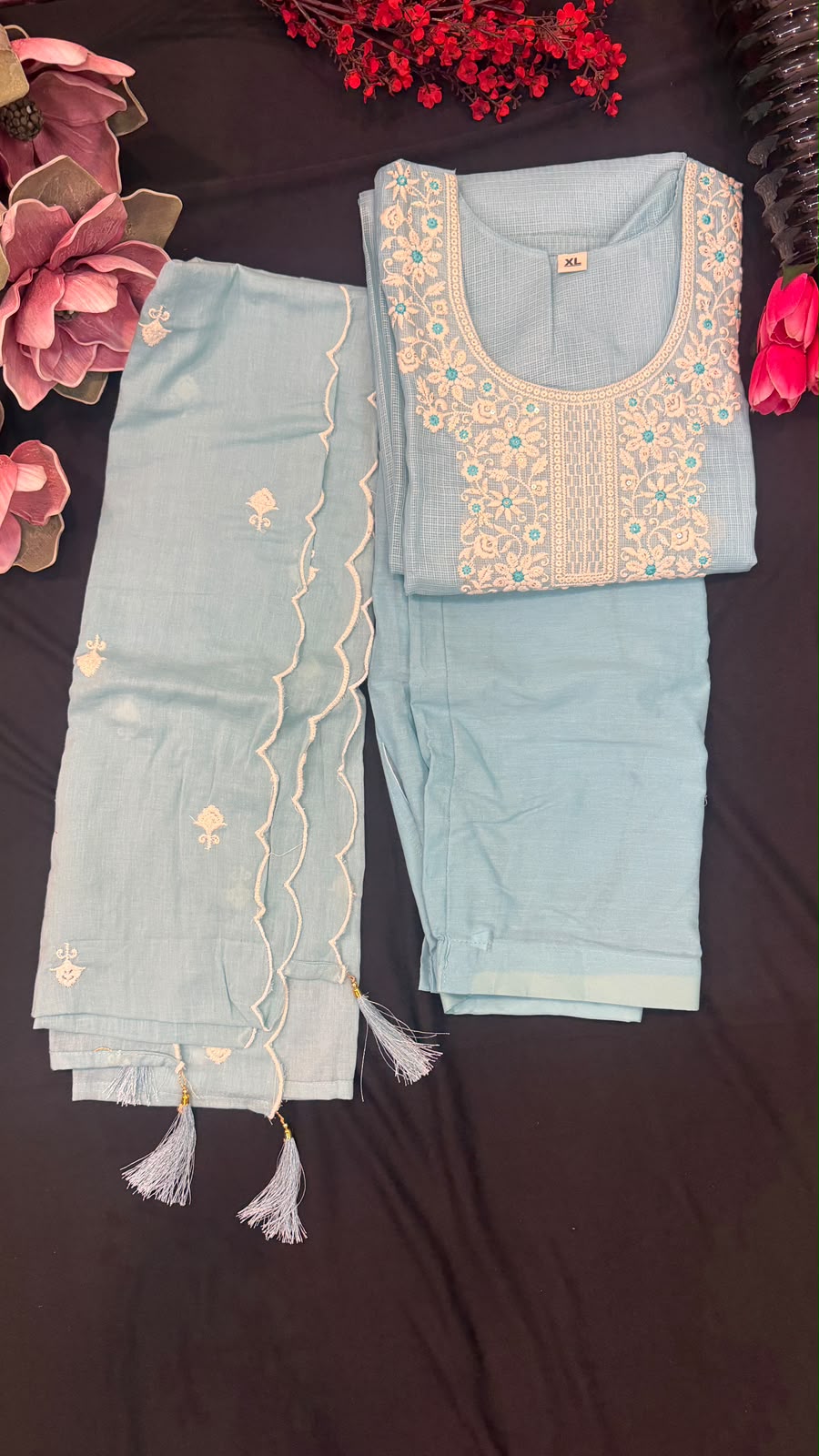 Kota Doria 3 Piece Set