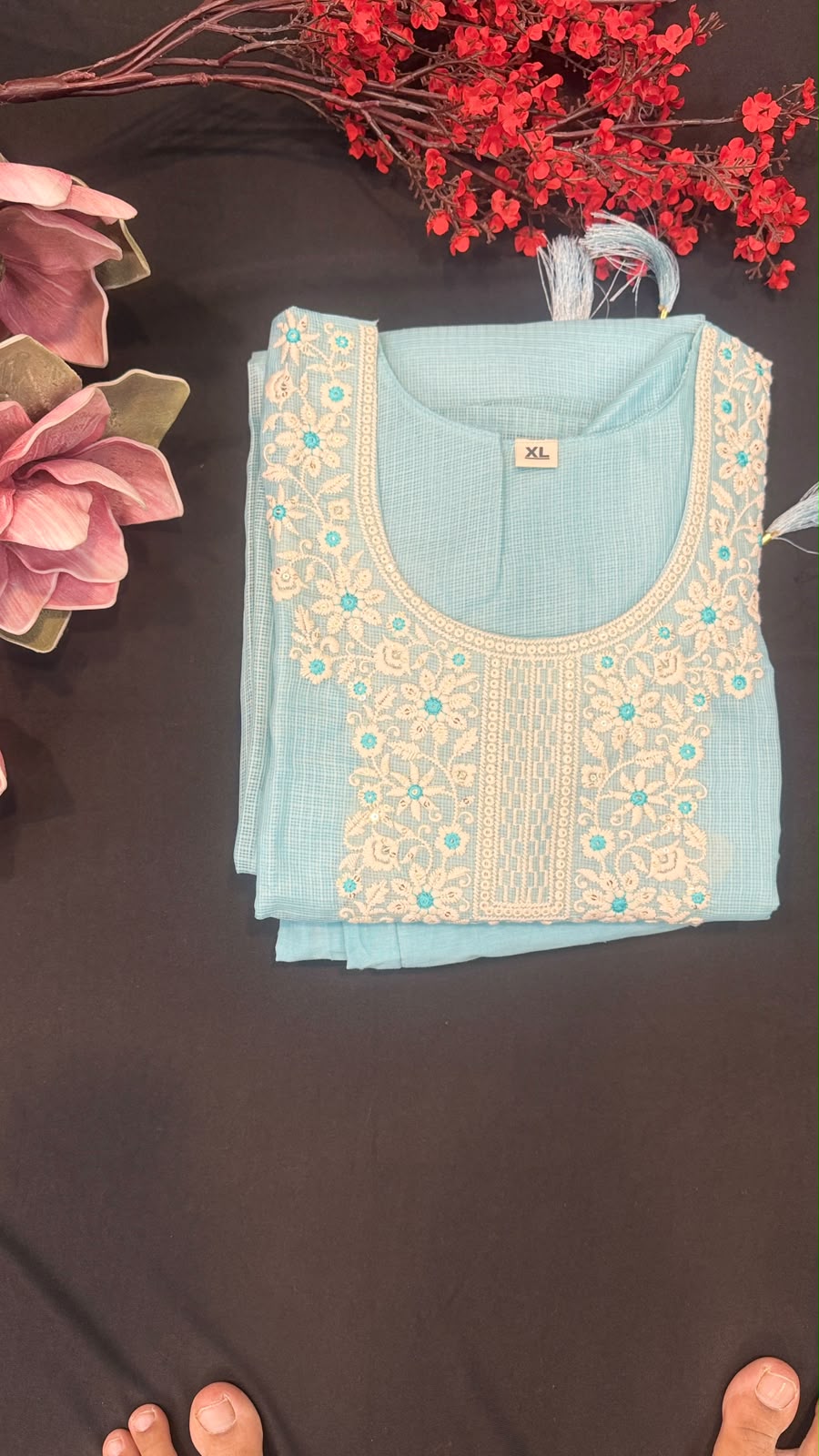Kota Doria 3 Piece Set